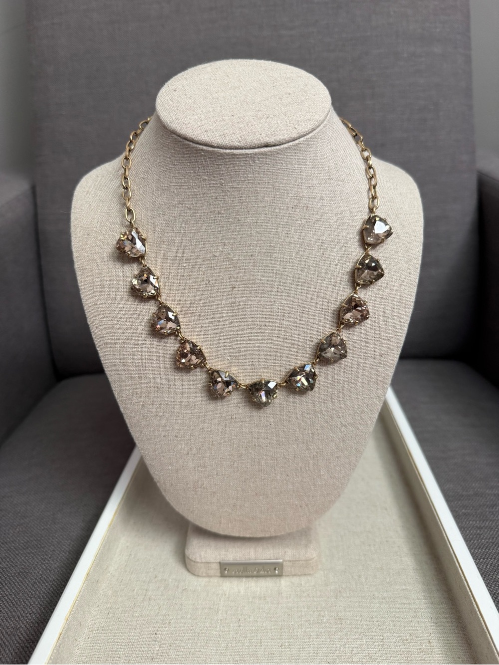 Stella & Dot Somerville Necklace in Peach